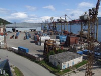 Морской порт Магадан